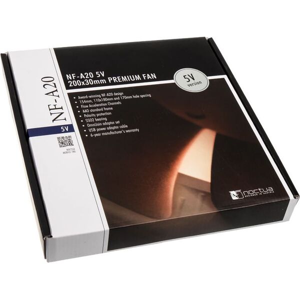 Wentylator Noctua NF-A20 5V 4981126 9010018100068