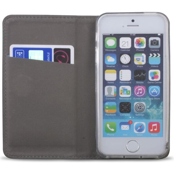 Etui Flip Magnet SAMSUNG G930 GALAXY S7 granatowy 5002223 5901737331816