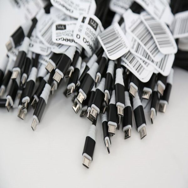 Kabel USB Omega USB-A - 1 m Czarny (OUFBB3MB) 5015673 5907595441735