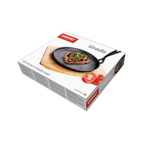 Patelnia Banquet Ketaus keptuvė GRADA su padėklu 5018673 8591022337547