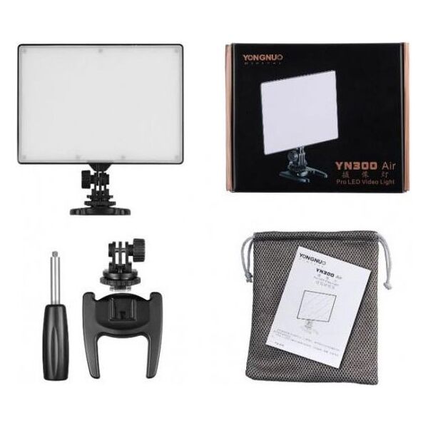 Lampa studyjna Yongnuo Lampa LED Yongnuo YN-600 AIR 3200 5500K 5037245 6947110912097