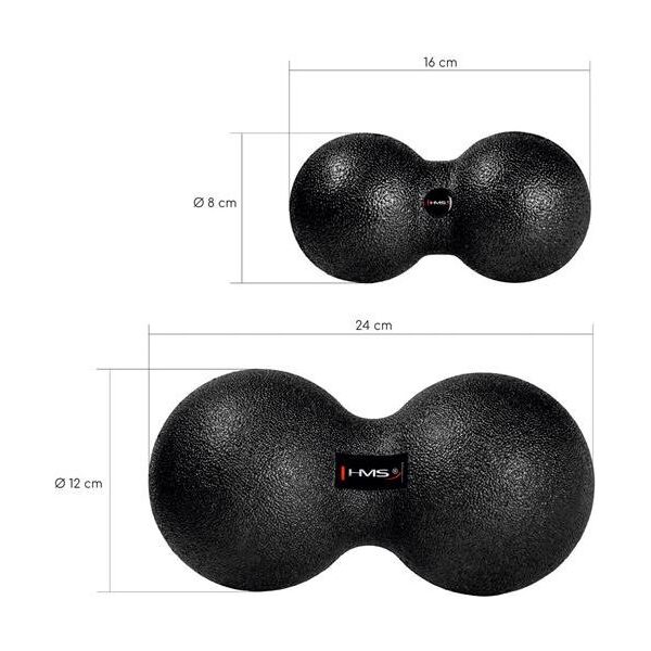 HMS Duo-Ball do masażu Blm02 czarny 5239059 5907695531947