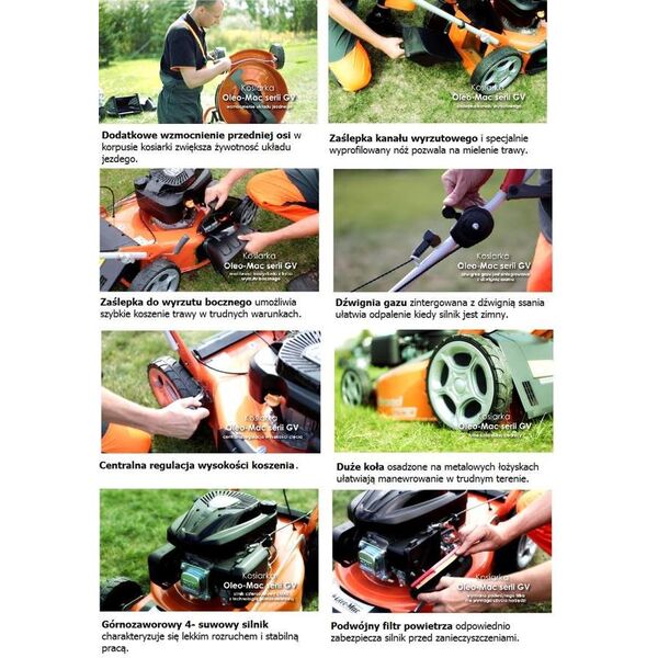 Kosiarka spalinowa Oleo-Mac GV 48 TK Allroad 4 E (66119231E5) 5242394 8026619080136