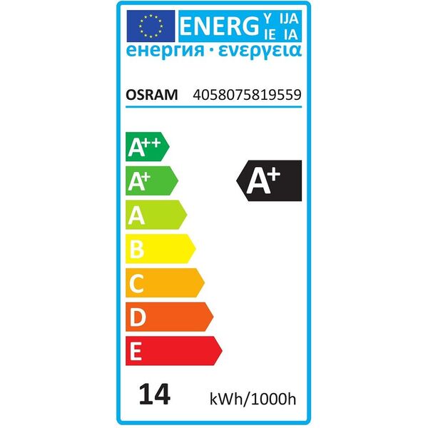 Osram Classic A, 13W, E27, 1521lm, 3 szt. 5325770 4058075819559