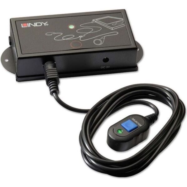 Lindy 2-portowy przełącznik HDMI i VGA na VGA i Audio (38029) 5352840 4002888380294