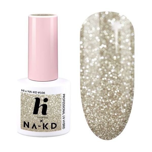 Hi Hybrid Lakier hybrydowy #106 Crystal Glam 5ml 5362428 5902751401622
