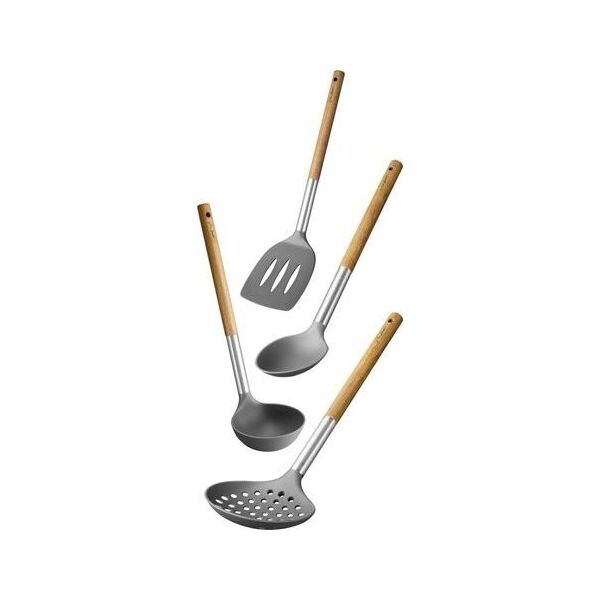 Lamart Zestaw narzędzi kuchennych Wood Lamart LT3900 | 4 elementy 5615872 8590669238095