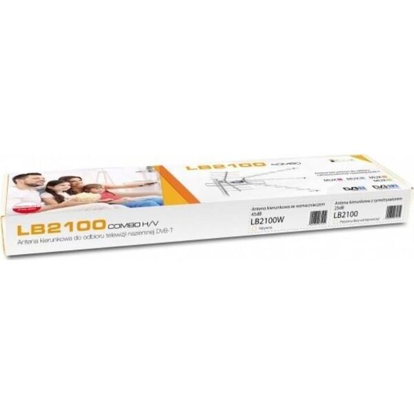 Antena RTV Libox Antena kierunkowa z symetryzatorem COMBO LB210 5627655 5902689075612