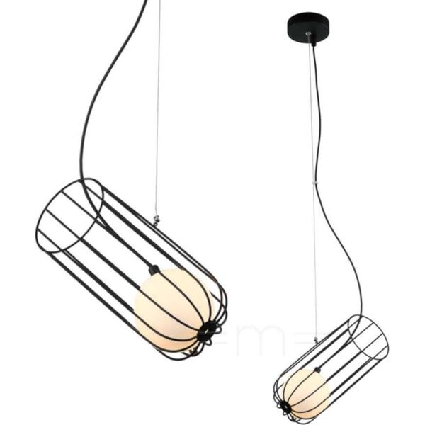 Lampa wisząca Italux Coco MDM-3941/1 BK 5631013 5900644439707