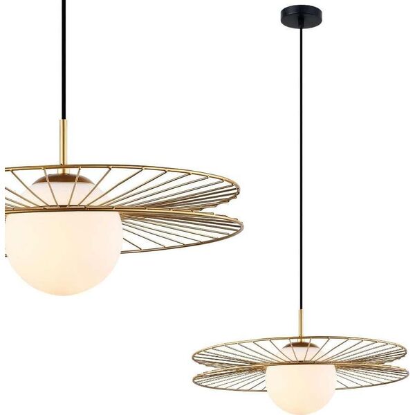 Lampa wisząca Italux Sandy MDM-4002/1 GD 5631283 5900644439981
