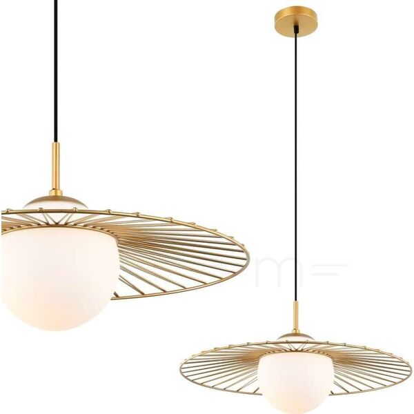 Lampa wisząca Italux Sally MDM-4003/1 GD 5631482 5902854530007