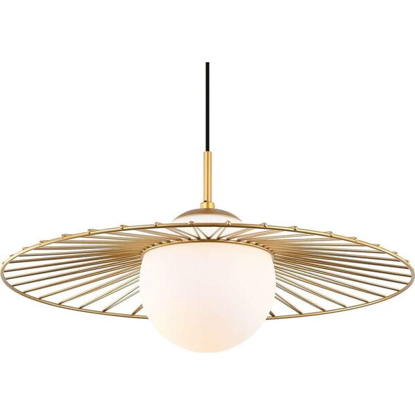 Lampa wisząca Italux Sally MDM-4003/1 GD 5631482 5902854530007