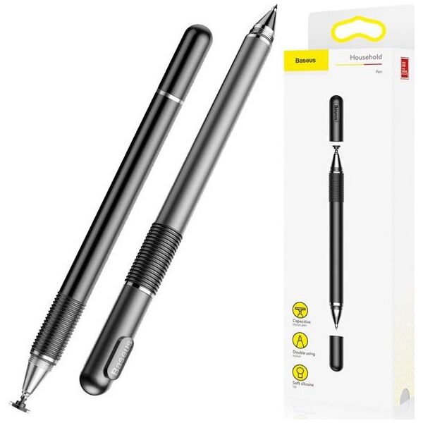 Rysik Baseus 2w1 Household Pen Czarny 5665726 6953156284401