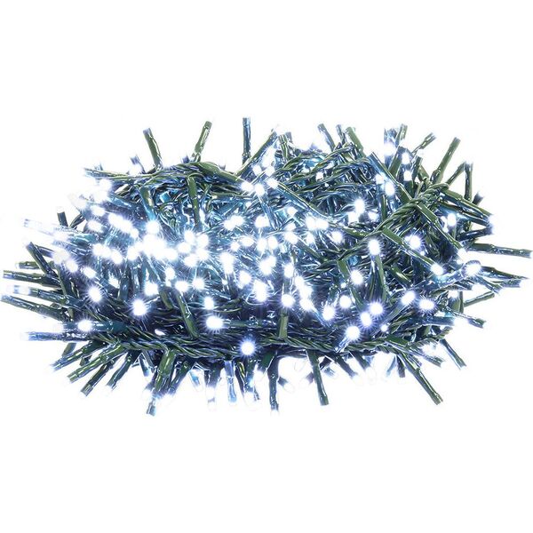 Lampki choinkowe Retlux 600 LED białe zimne 5671061 8590669223763
