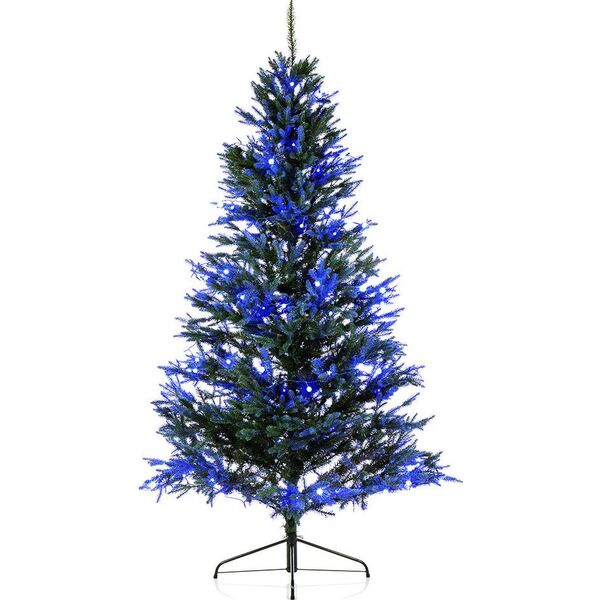 Lampki choinkowe Retlux 150 LED niebieskie 5671065 8590669259083
