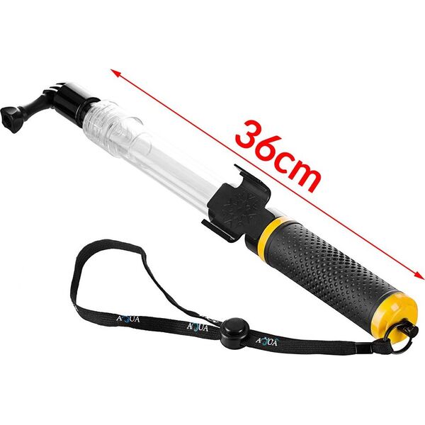 Hurtel Wypornościowy wysięgnik selfie do kamer sportowych GoPro SJCAM uniwersalny 5675290 7426757224903