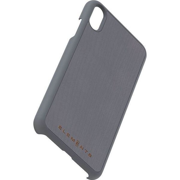 Nordic Elements Nordic Elements Original Gefion - Etui Iphone Xs Max Z Prawdziwym Drewnem Klonowym (mid Grey) 5710244 5706662204781