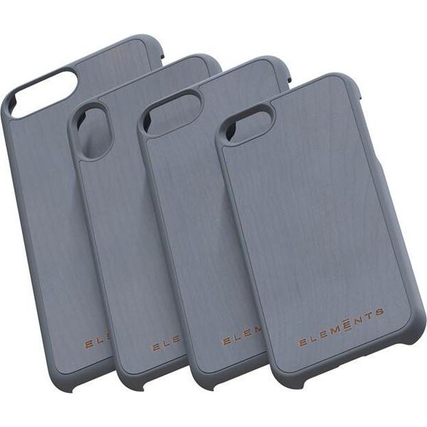 Nordic Elements Nordic Elements Original Gefion - Etui Iphone Xs Max Z Prawdziwym Drewnem Klonowym (mid Grey) 5710244 5706662204781