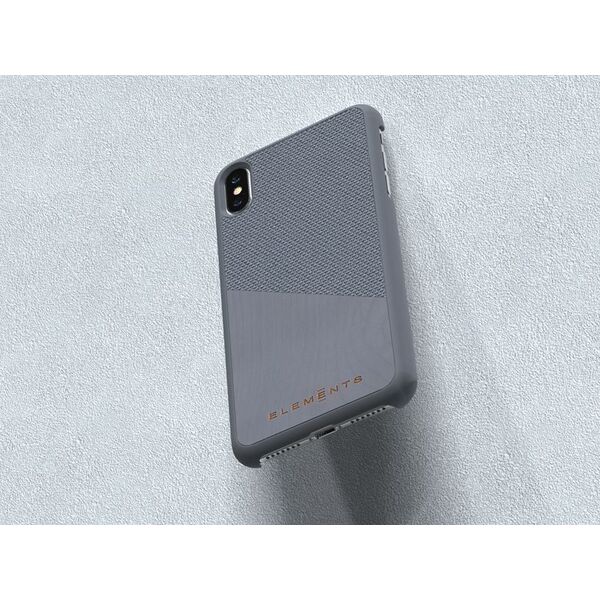 Nordic Elements Nordic Elements Original Hel - Etui Iphone Xs Max Z Prawdziwym Drewnem Klonowym (mid Grey) 5710250 5706662204804