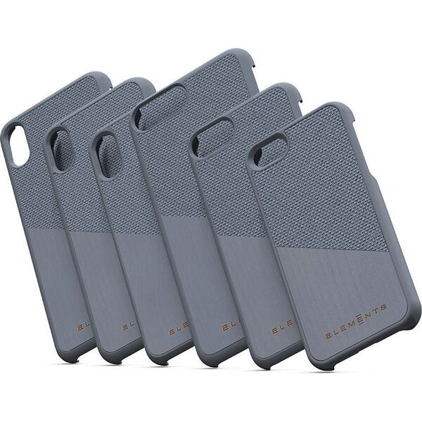 Nordic Elements Nordic Elements Original Hel - Etui Iphone Xs Max Z Prawdziwym Drewnem Klonowym (mid Grey) 5710250 5706662204804
