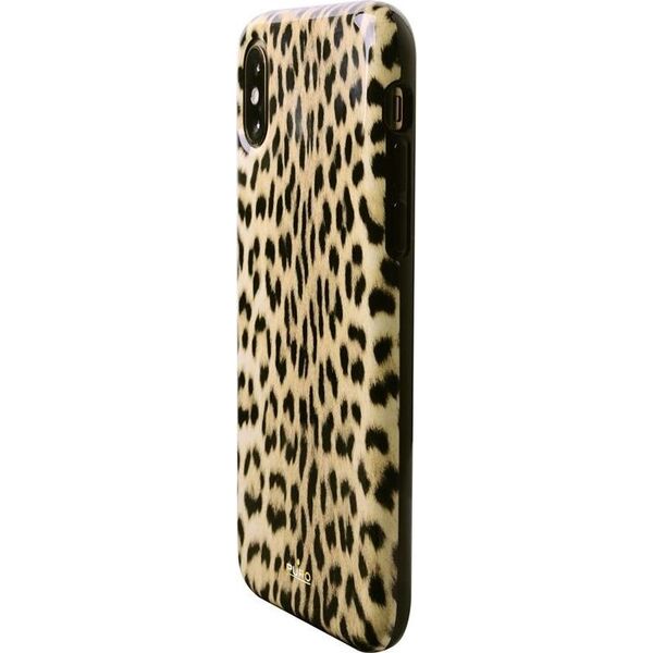 Puro Etui Glam Leopard Cover Iphone XS/ X (leo 1) Limited Edition 5710312 8033830271335