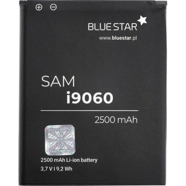 Bateria Blue Star BlueStar Battery Samsung i9060 i9802 Glaxy Grand Li-Ion 2500 mAh Analog EB535163LU 5776264 5901737267382