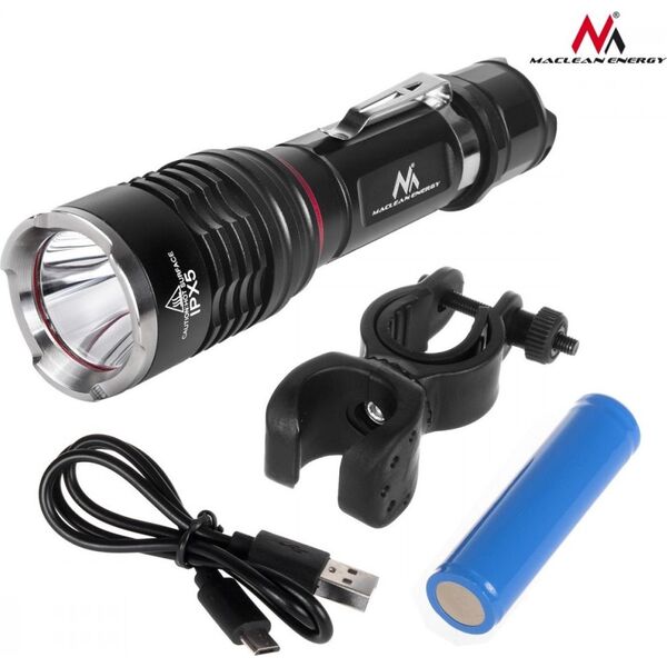 Latarka Maclean LED Cree 800 Lumen (MCE220) 5802372 5902211110330