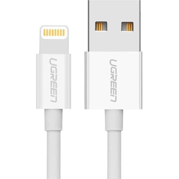 Kabel USB Ugreen USB-A - Lightning 2 m Biały (20730) 5857676 6957303827305