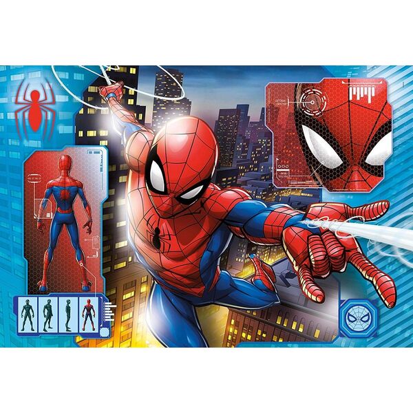 Clementoni Puzzle 24 elementy Maxi Super Kolor - Spider-Man 5880157 8005125285075