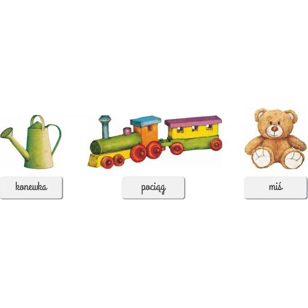 Clementoni Montessori Słownictwo 5931475 8005125500772
