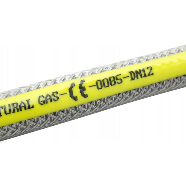 PROFITOR Przewód gazowy z dwoma nakrętkami obrotowymi G 1/2” e-GAZ Typ 111 GW/GW L = 1250 5934438 5907573471846