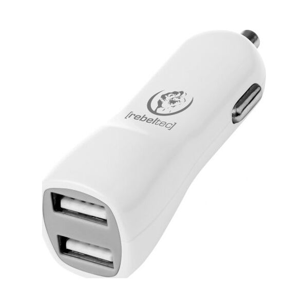 Ładowarka Rebeltec Hugh Speed Dual 2x USB-A 2.1 A  (RBLAKT00005) 5938430 5902539601008