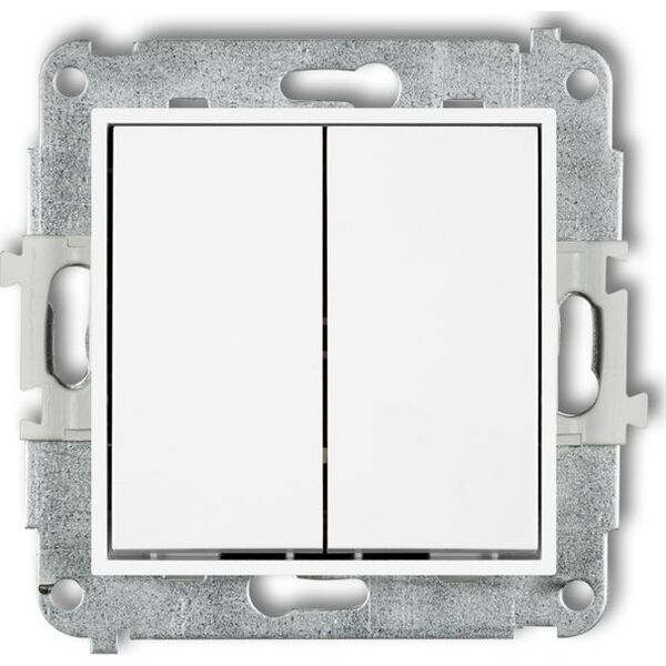 Karlik Mini Łącznik świecznikowy biały (MWP-2) 6011453 5903268584105