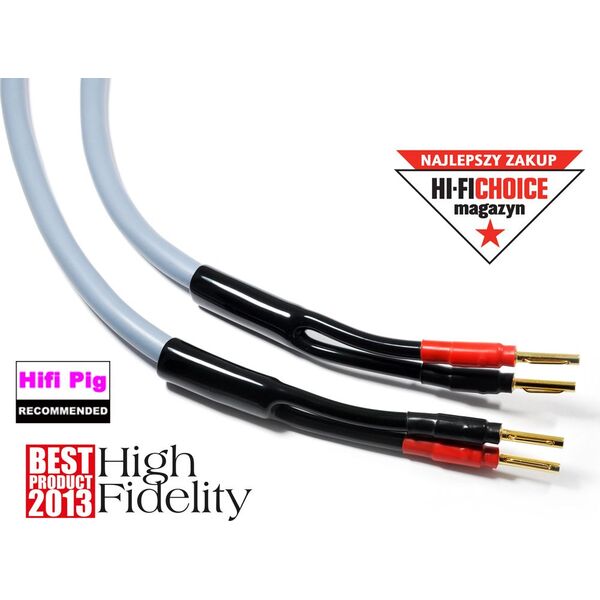 Kabel Melodika Banan x2 - Banan x2 4m szary 6030632 5907609003478