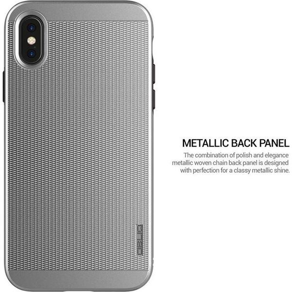 Obliq Obliq Slim Meta - Etui Iphone X (satin Silver) 6042007 817390021887