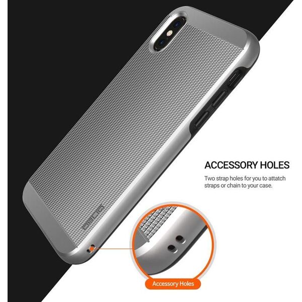Obliq Obliq Slim Meta - Etui Iphone X (satin Silver) 6042007 817390021887