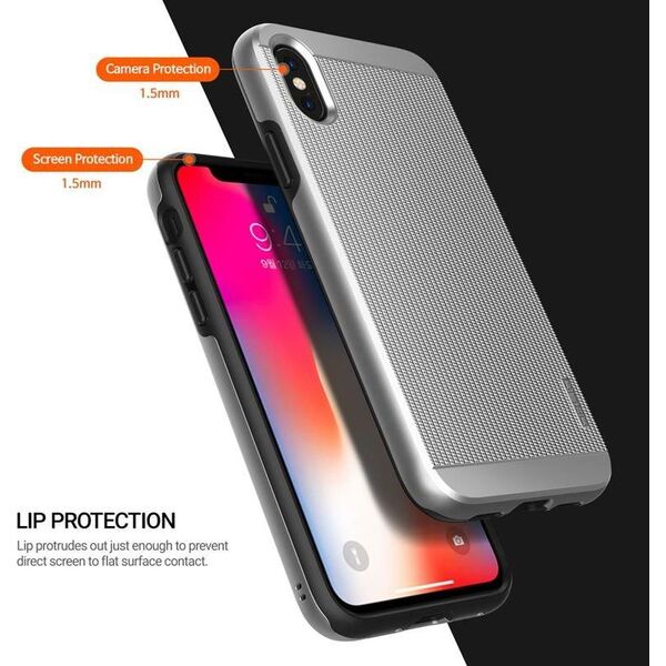 Obliq Obliq Slim Meta - Etui Iphone X (satin Silver) 6042007 817390021887