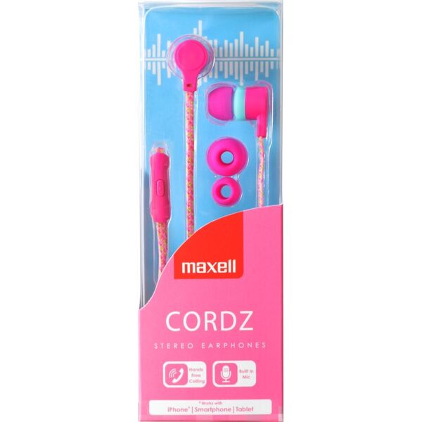 Słuchawki Maxell Cordz (303782.00.CN) 6045576 4902580774868