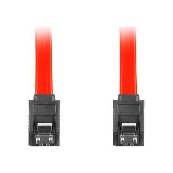 Lanberg SATA - SATA, 0.3m, Czerwony (CA-SASA-14CU-0030-R) 6047909 5901969419375