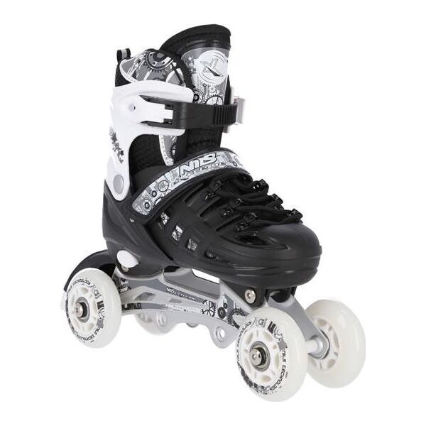Rolki Nils Extreme NH10905 z wymienną płozą regulowane czarne r. 35-38 6063149 5907695532760