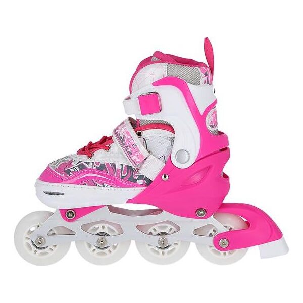 Rolki Nils Extreme NF10927 z wymienną płozą regulowane różowe r. 39-42 6063170 5907695532746