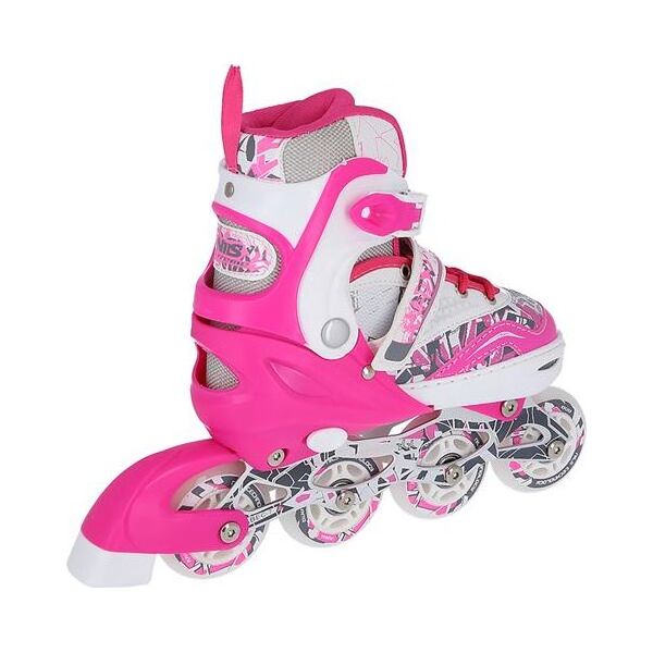 Rolki Nils Extreme NF10927 z wymienną płozą regulowane różowe r. 39-42 6063170 5907695532746