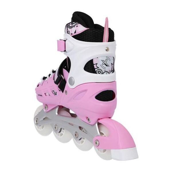 Rolki Nils Extreme NH10905 z wymienną płozą regulowane różowe r. 31-34 6063192 5907695532814