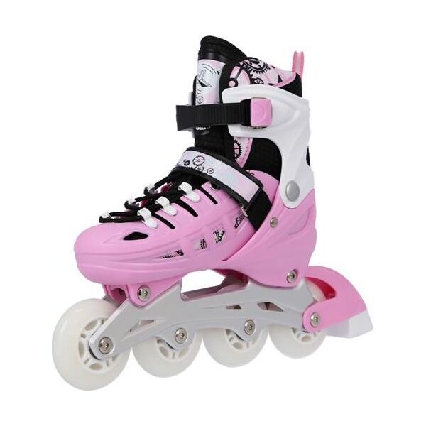 Rolki Nils Extreme NH10905 z wymienną płozą regulowane różowe r. 35-38 6063193 5907695532821