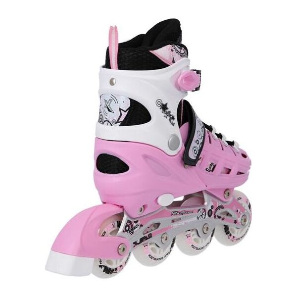Rolki Nils Extreme NH10905 z wymienną płozą regulowane różowe r. 35-38 6063193 5907695532821