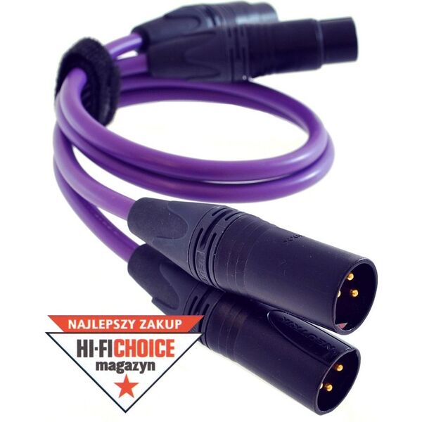 Kabel Melodika XLR x2 - XLR x2 3m fioletowy 6094267 5907609000194