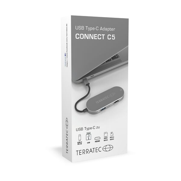 Stacja/replikator TerraTec Connect C5 USB-C (251738) 6118389 4040895004840