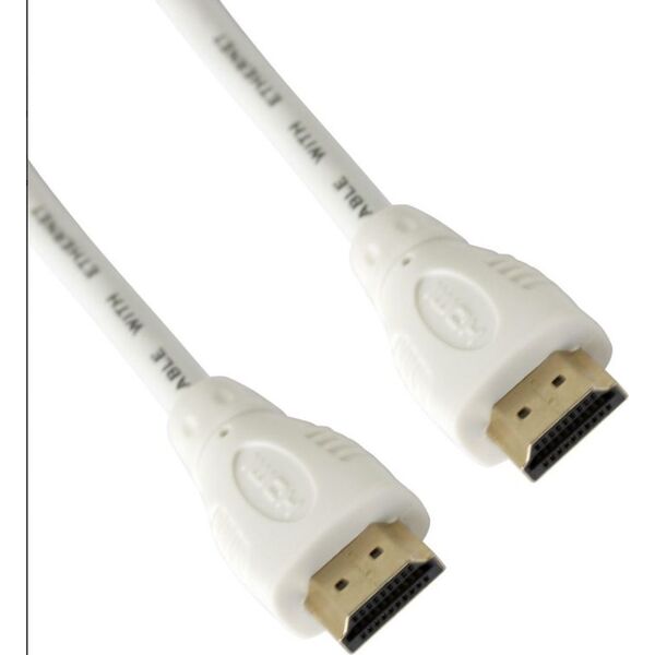 Kabel Manhattan HDMI - HDMI 0.5m biały (ICOC-HDMI-4-005NWT) 6118591 8051128105339
