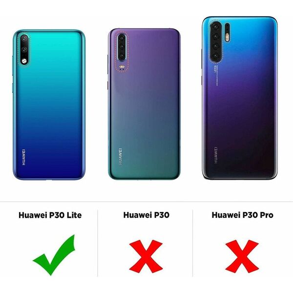 ROAR Etui Roar Colorful HUAWEI P30 LITE transparentne uniwersalny 6201136 5901737944924