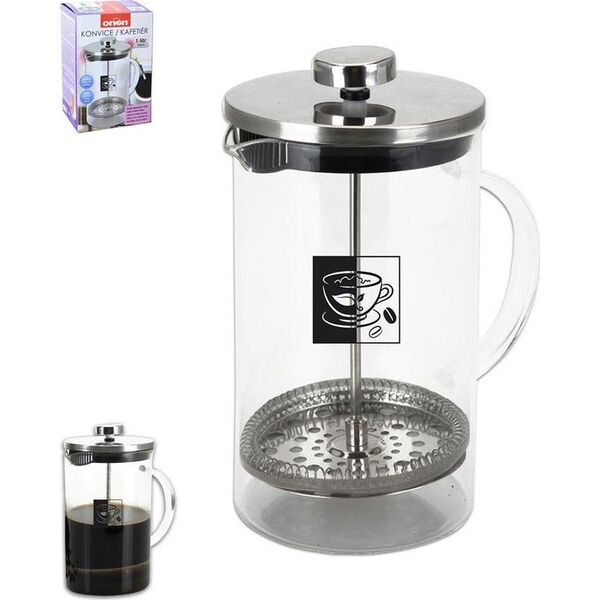 Orion Zaparzacz szklany do kawy / herbaty 1,0L 6203821 8592381113940